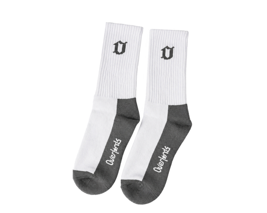 OL STEPPY SOCKS (WHITE)
