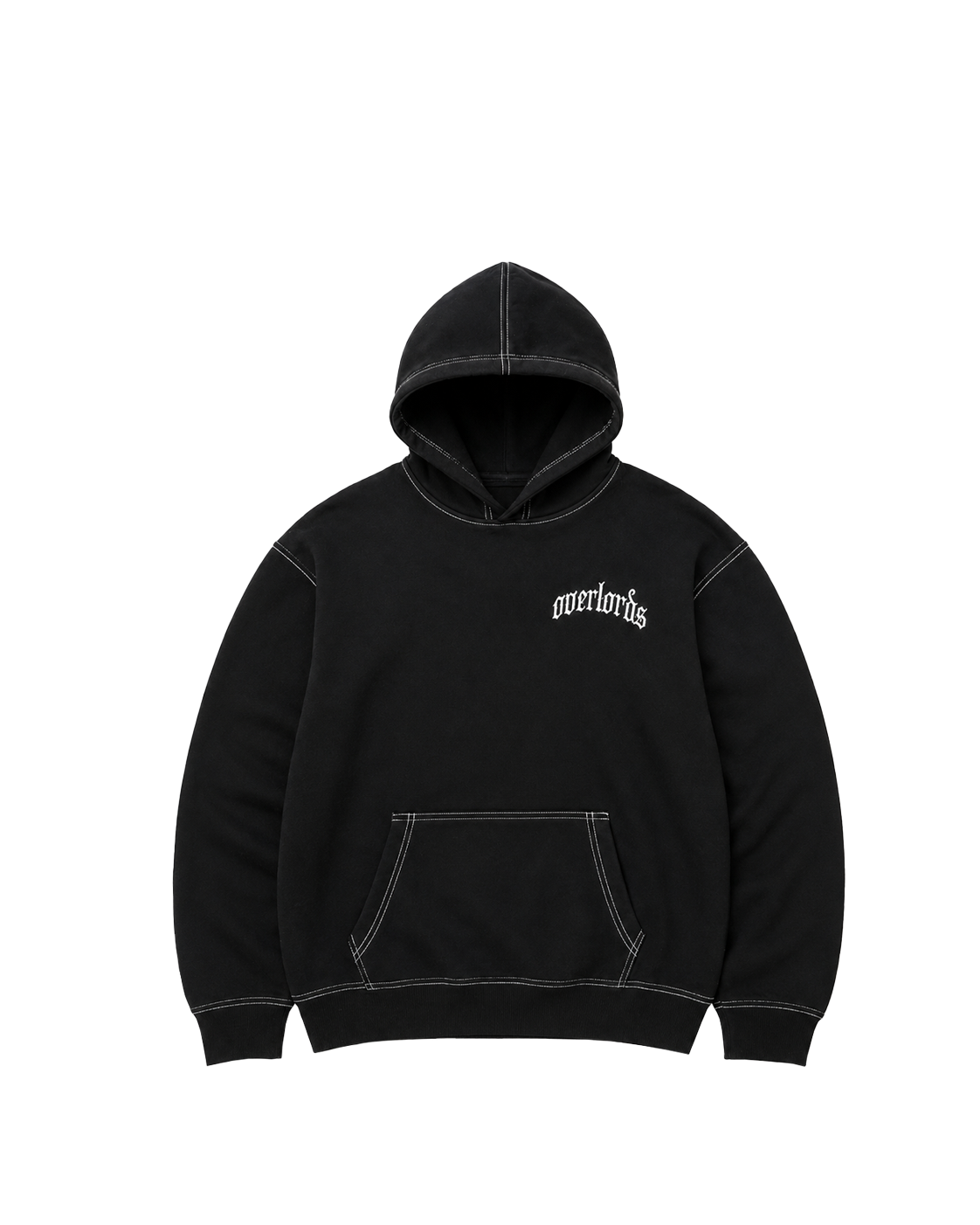 OL STAPLE STITCH HOODIE (BLACK)