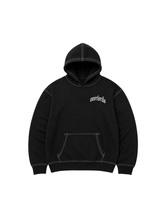 OL STAPLE STITCH HOODIE (BLACK)